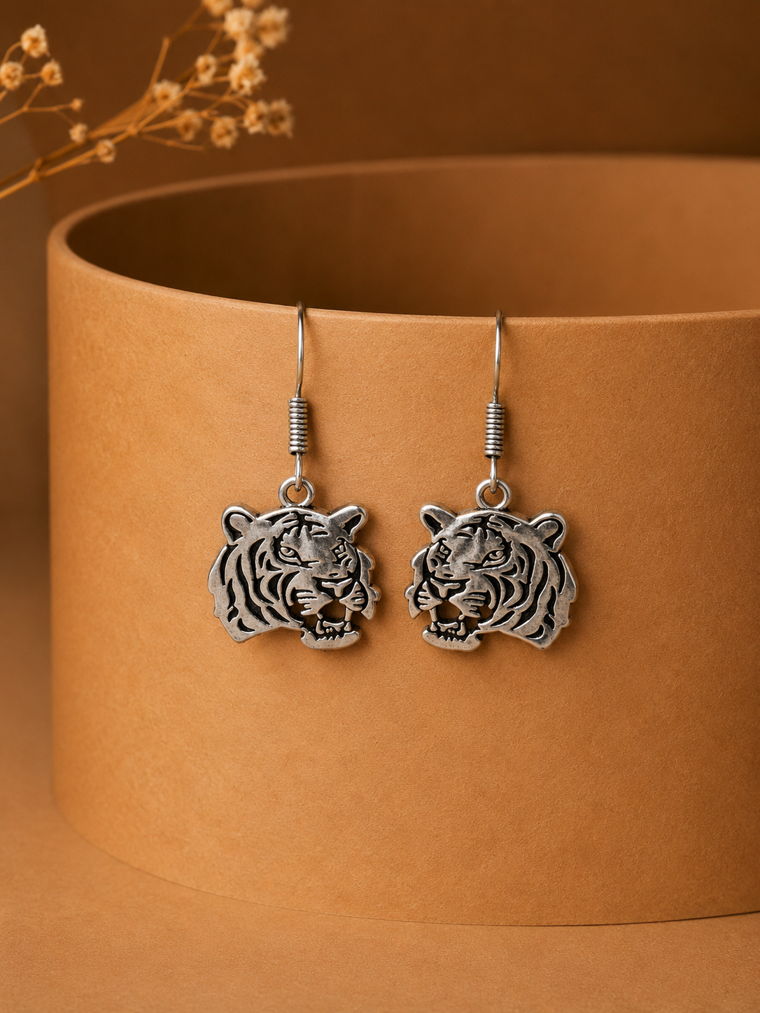 Tiger Earrings