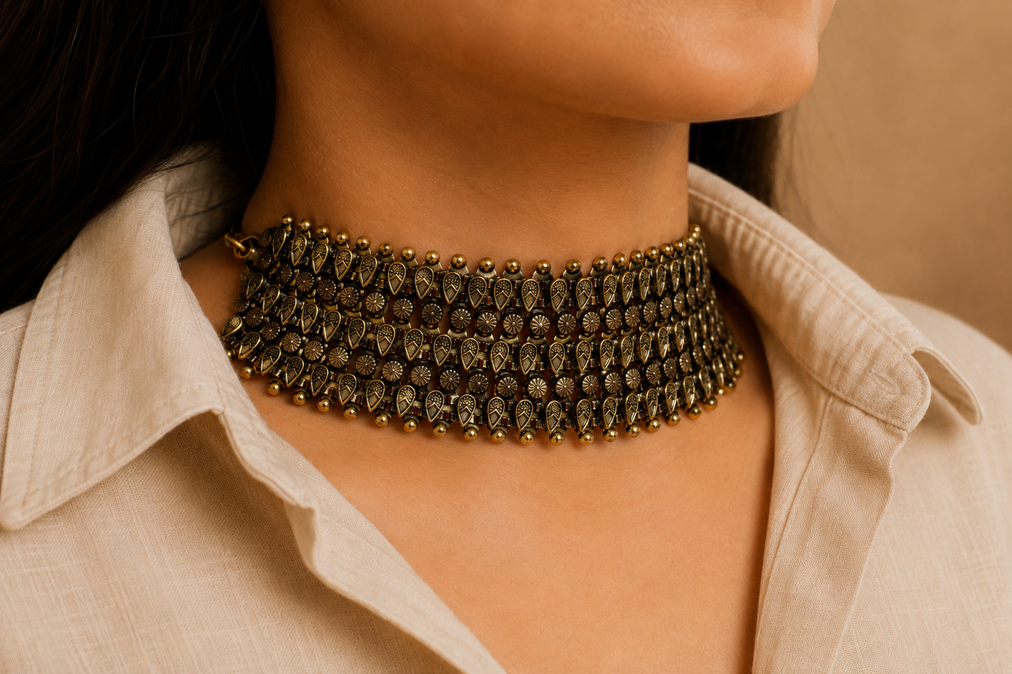 Nazara Choker Necklace