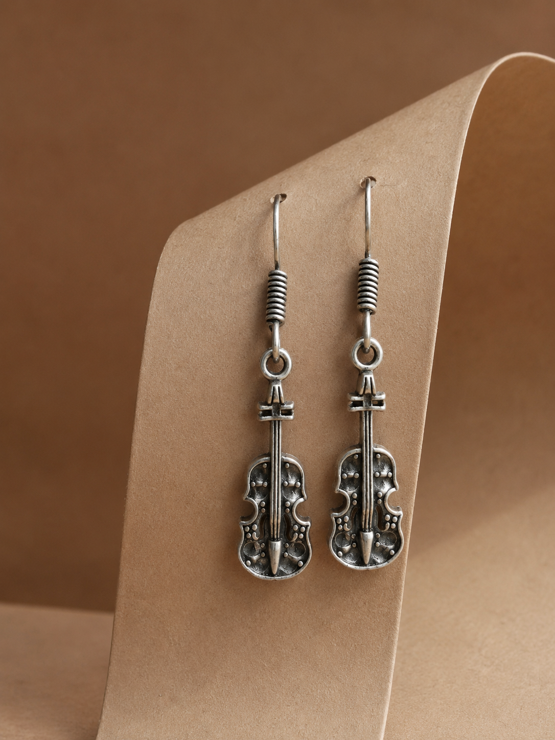Violin Earrings