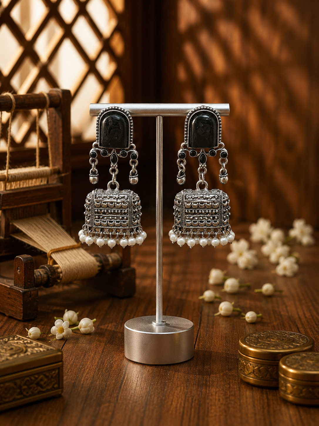 Neeyat Jhumka Earring