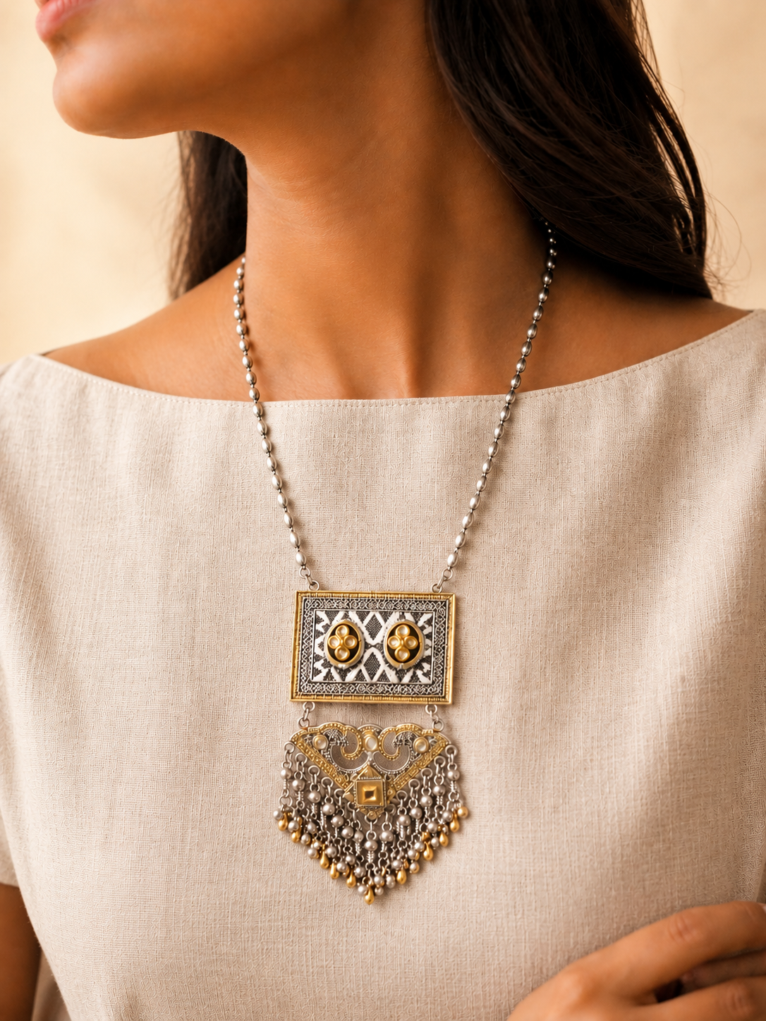 Karigari Kundan Necklace