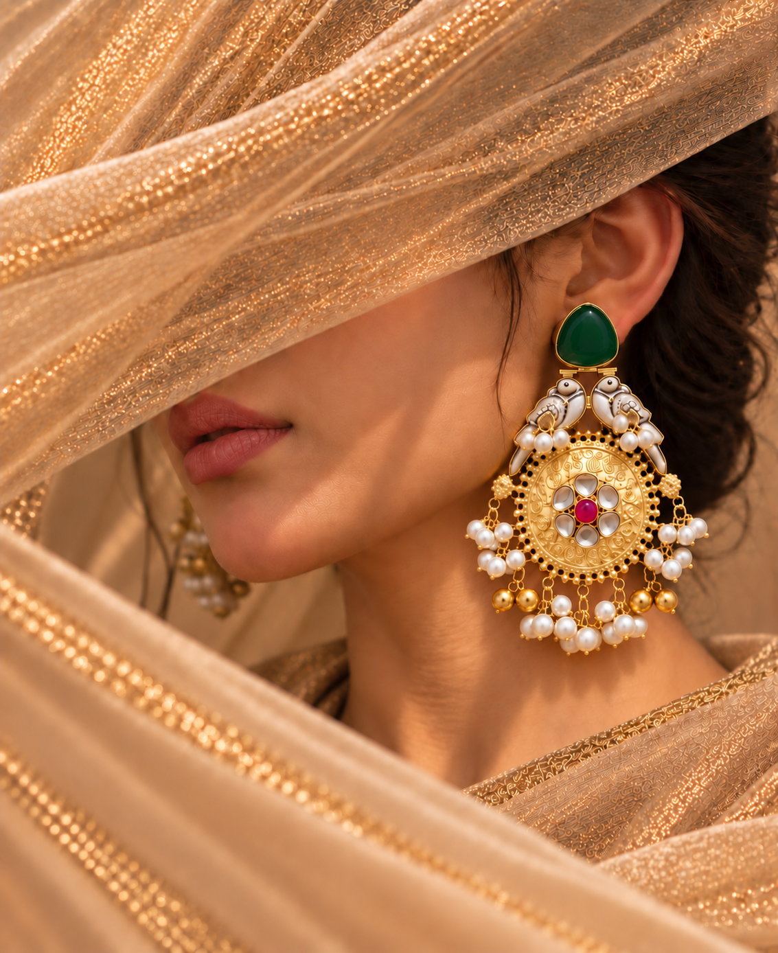 Golden Muse Earrings