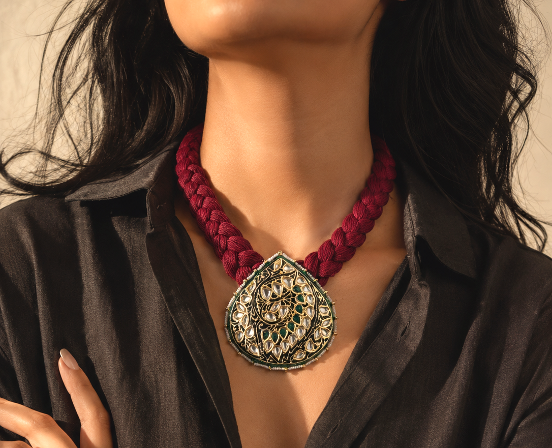 Mandakni Kundan Necklace