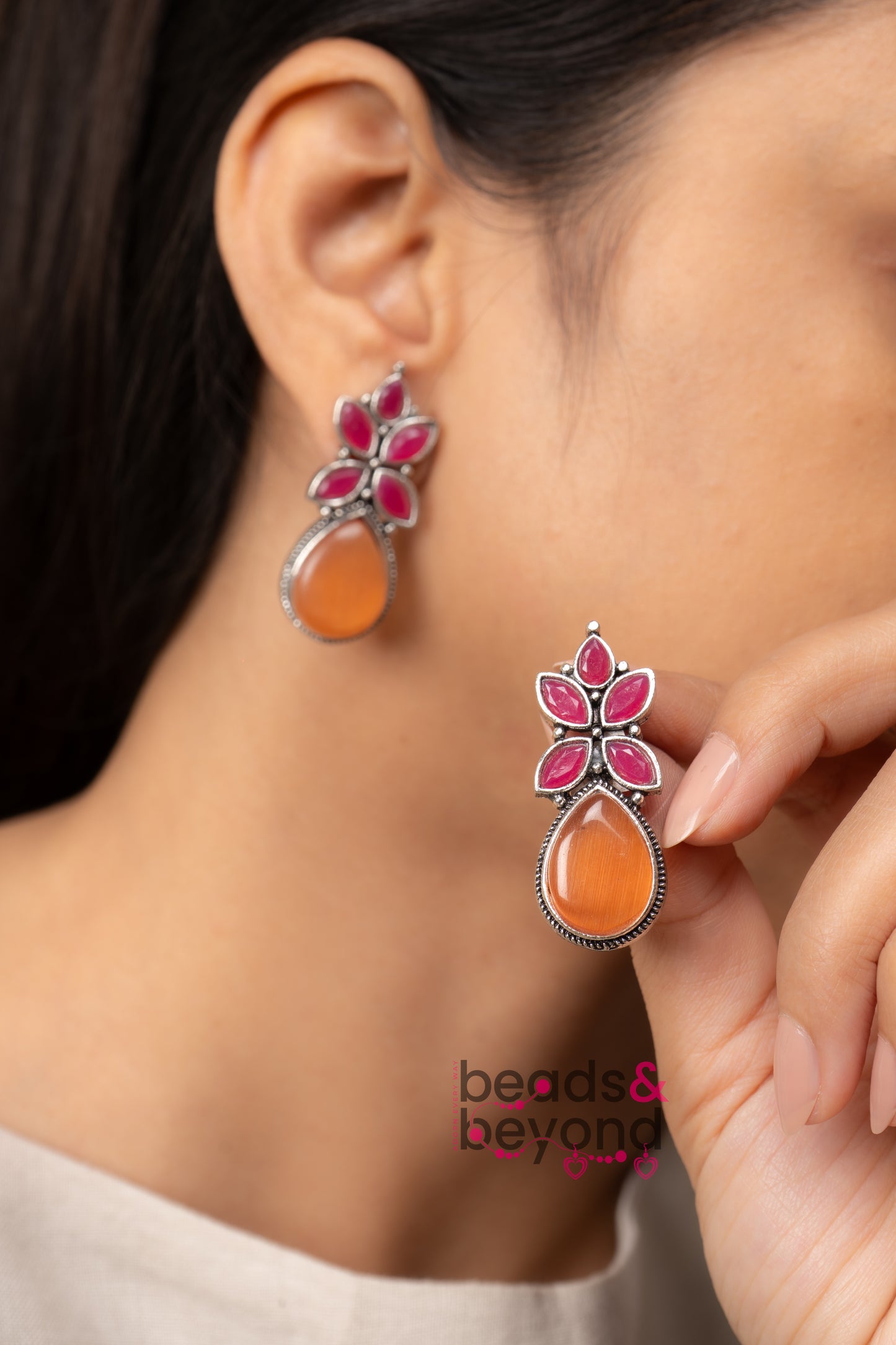 Rose Earstuds