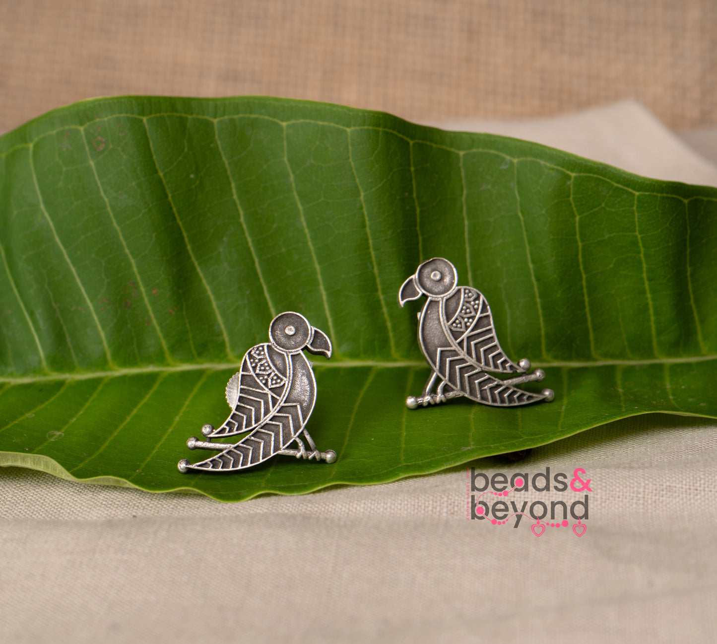 Parrot Stud Earring