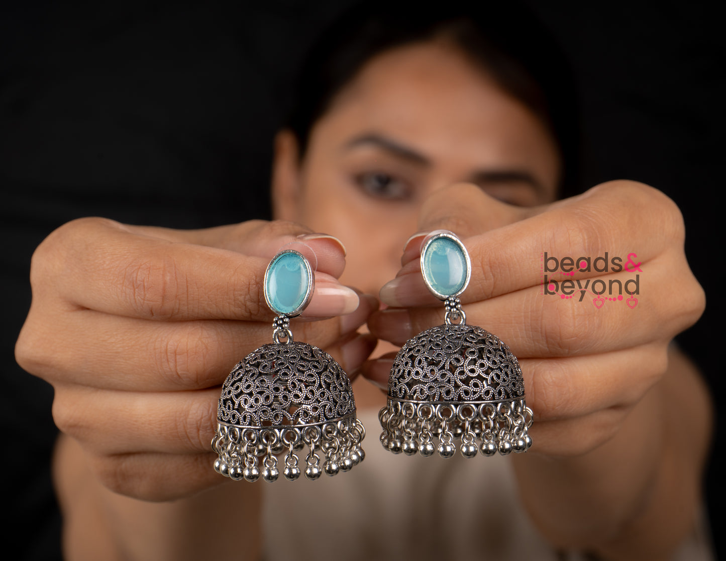 Girik Jhumka Earrings