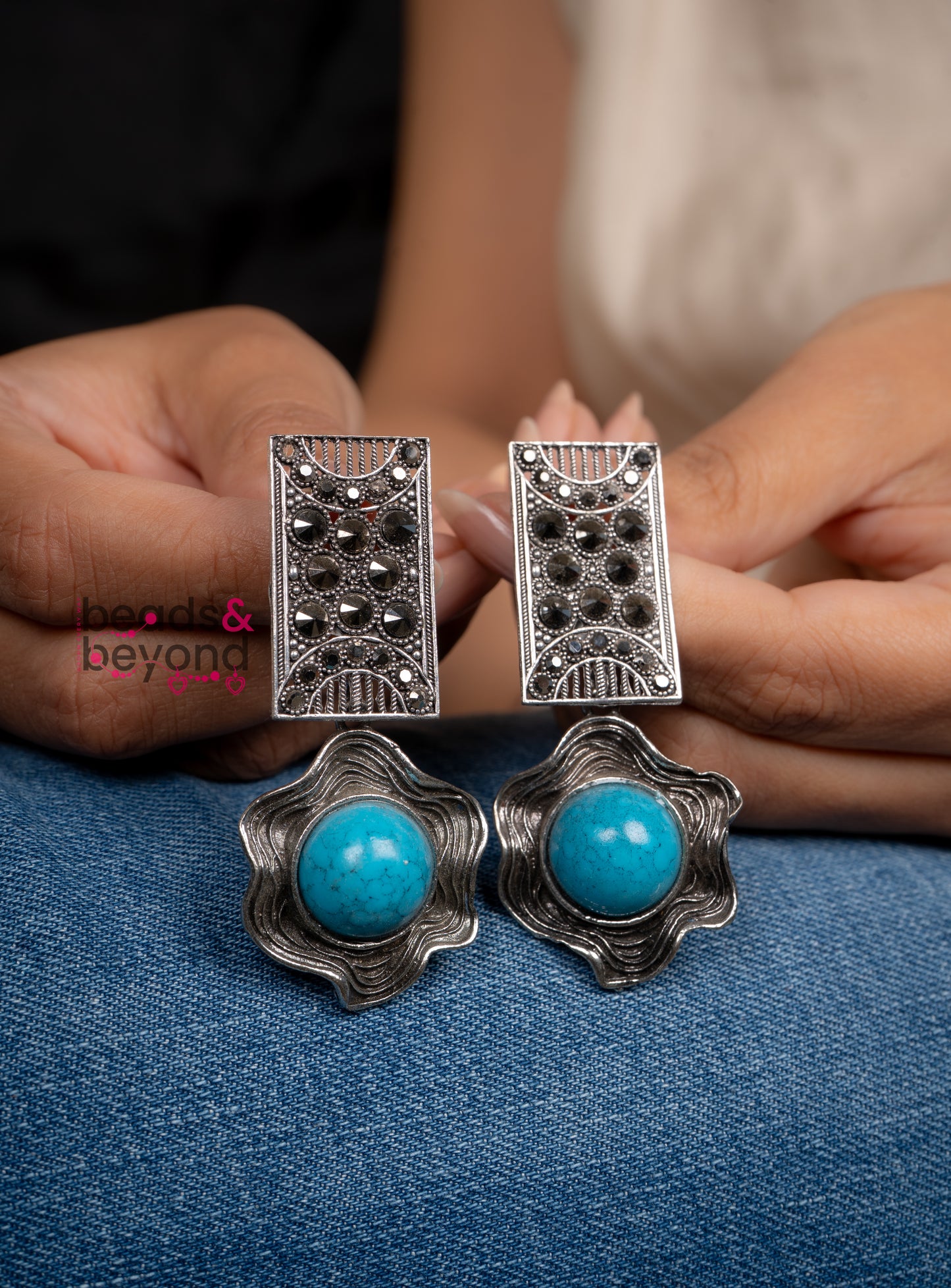 Turquoise Love Earring