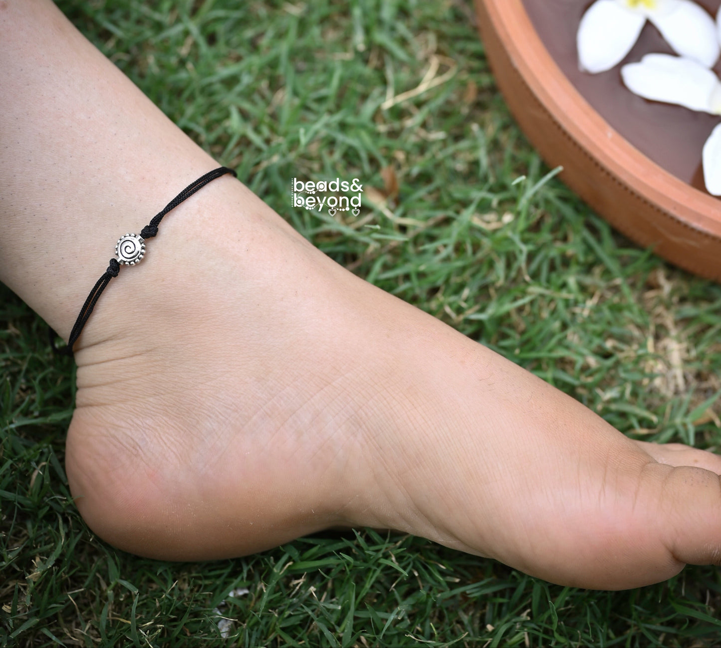 Spiral Nazaarbattu Anklet