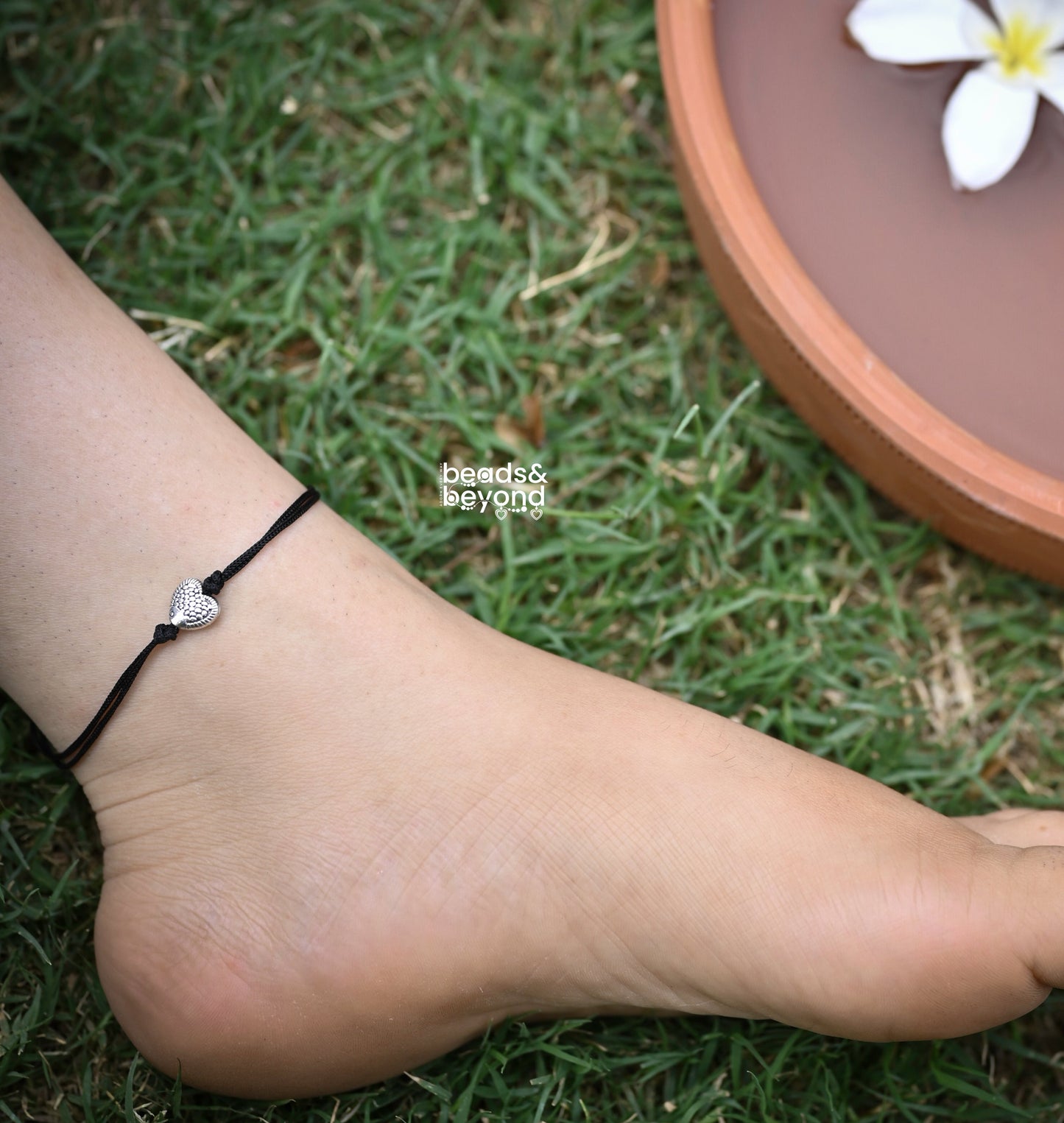 Heart Fish Scales Nazarbattu Anklet