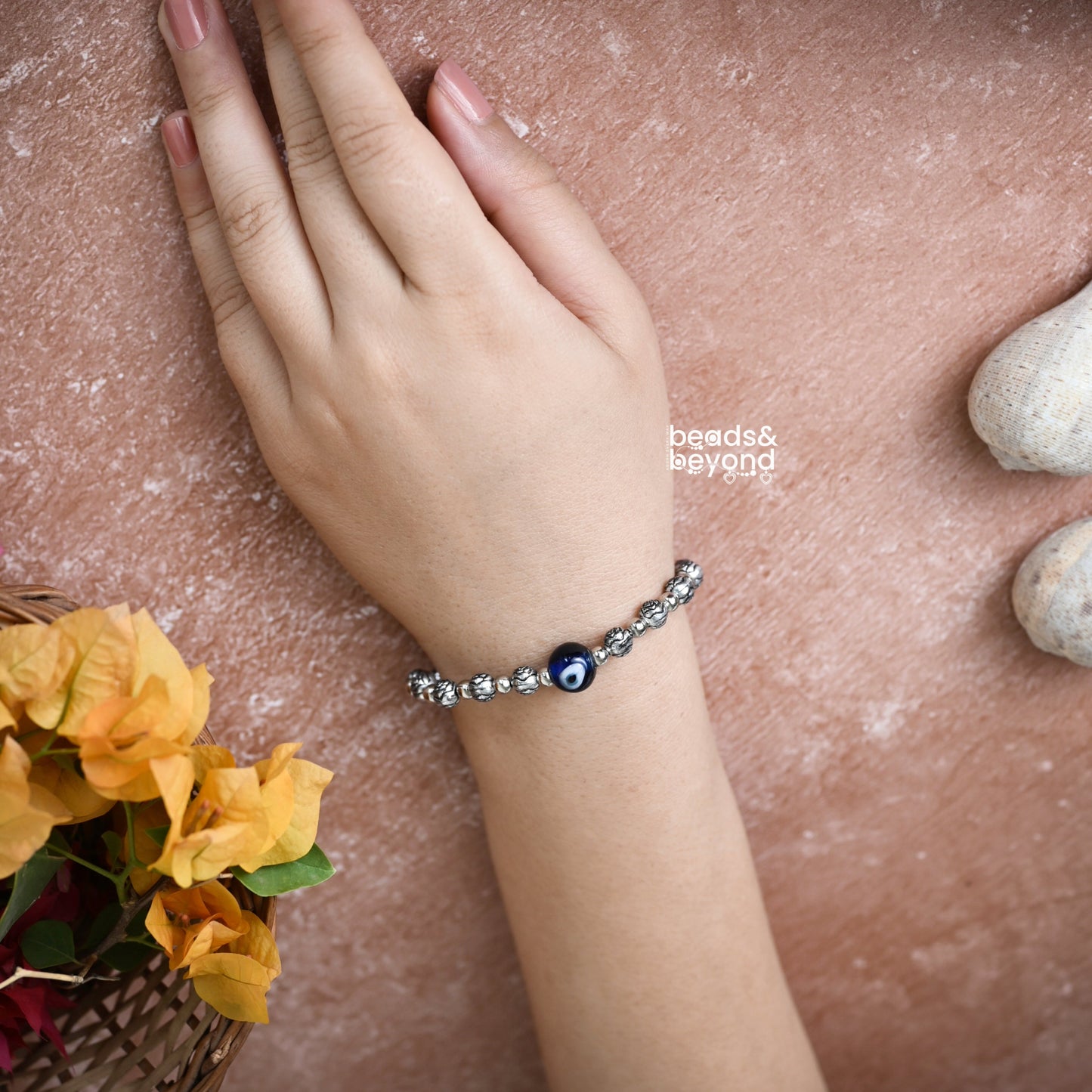 Beaded Evil Eye Bracelet