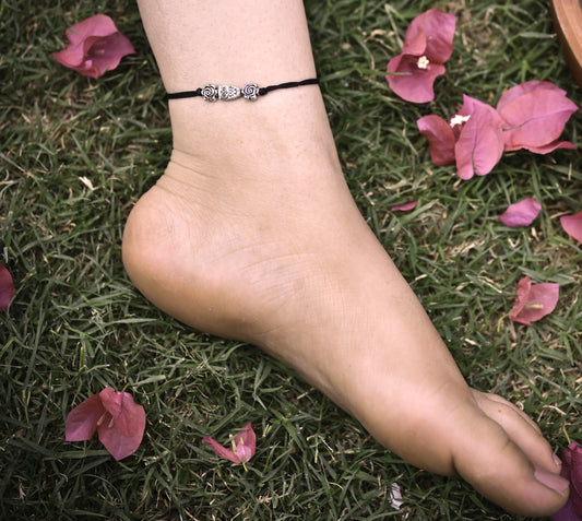 Owl Floret Nazarbattu Anklet