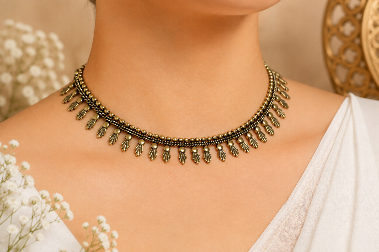 Sunheri Choker Necklace