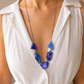 Agate Stone Pendant Necklace - 2 Colors
