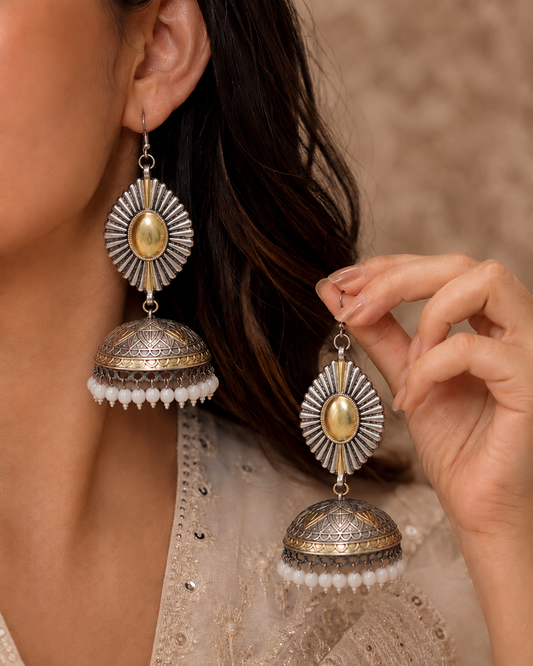 Rahat Jhumka Earrings