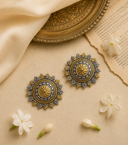 Surya Mandala Earrings