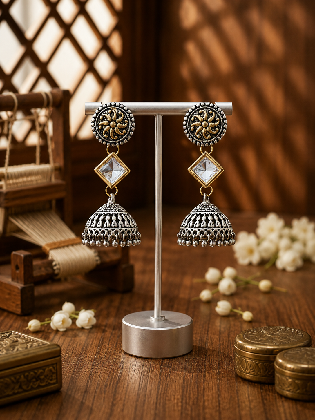 Amvi Kundan Earrings