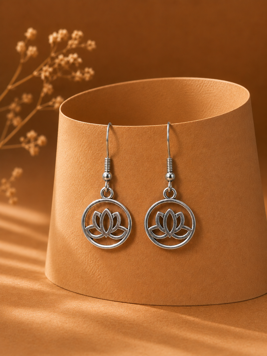 Lotus Earrings