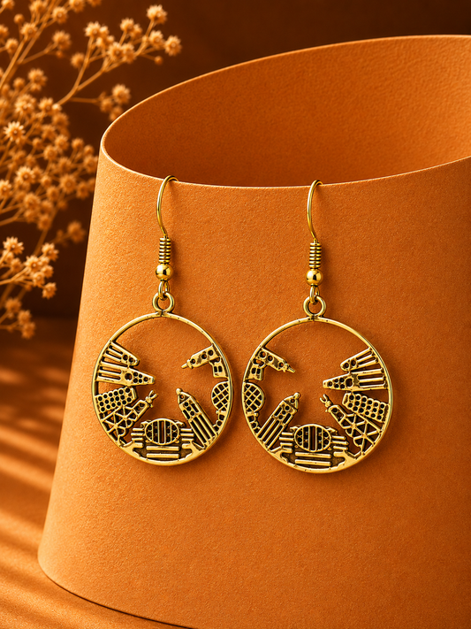 City Mandala Earring