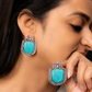 Spider Stone Earrings