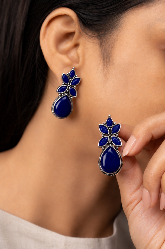Cobalt Earring