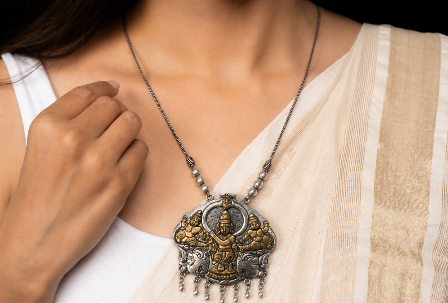 Temple Jewelry Pendant Necklace
