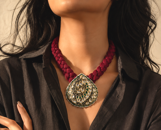 Mandakni Kundan Necklace