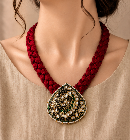 Mandakni Kundan Necklace
