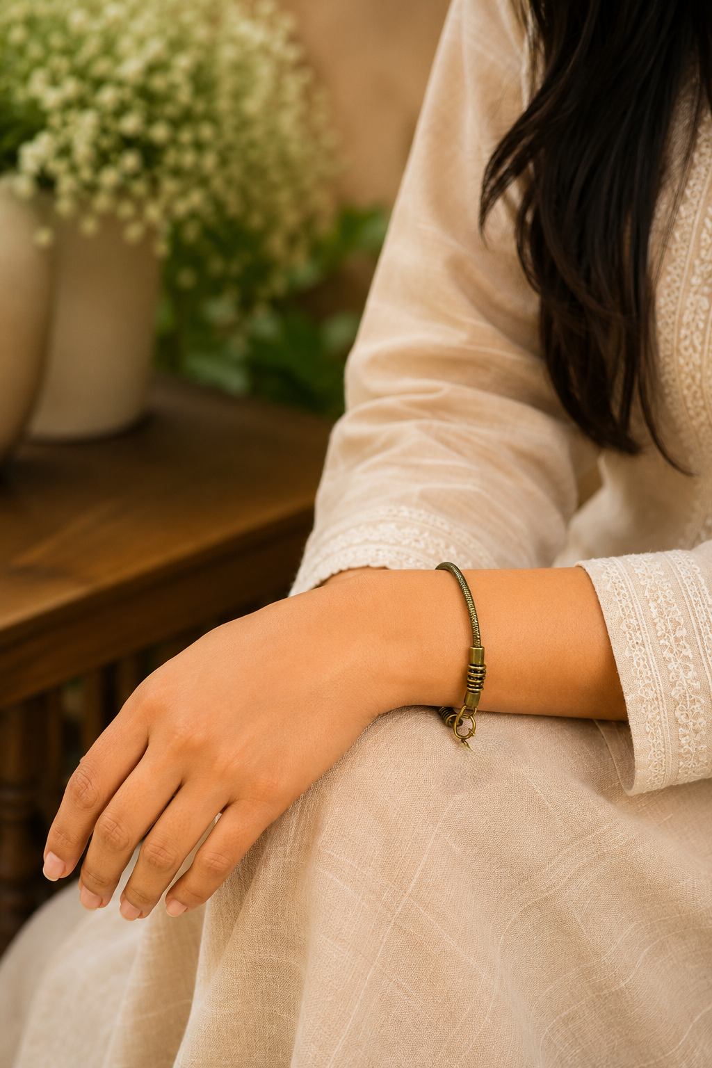 Vintage Gold Chain Bracelet
