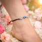 Floral Evil Eye Nazarbattu Anklet