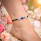 Smiley Evil Eye Nazarbattu Anklet