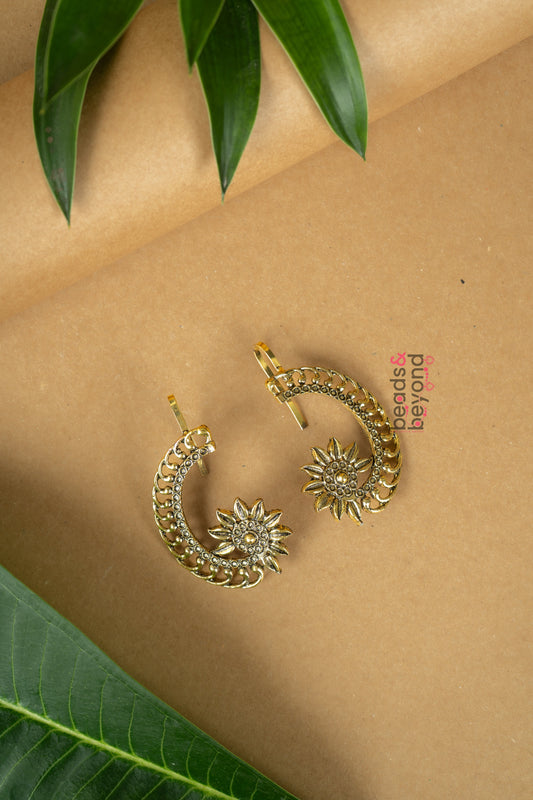 Sun Phool Earcuff Earrings