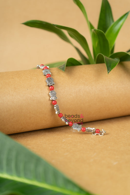 Red Owl  Bracelet