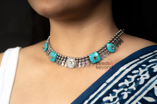 Ocher Choker Necklace