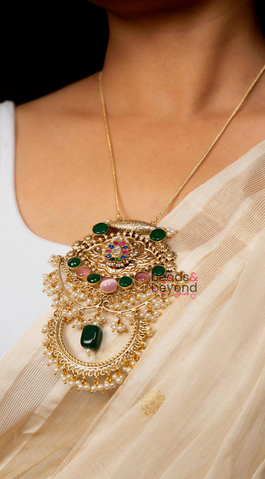 Emerald Fusion Necklace