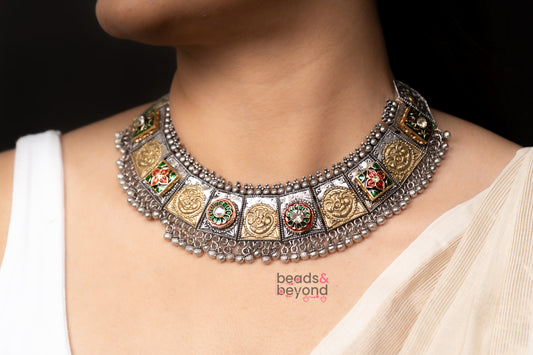 Gajanand Choker Necklace