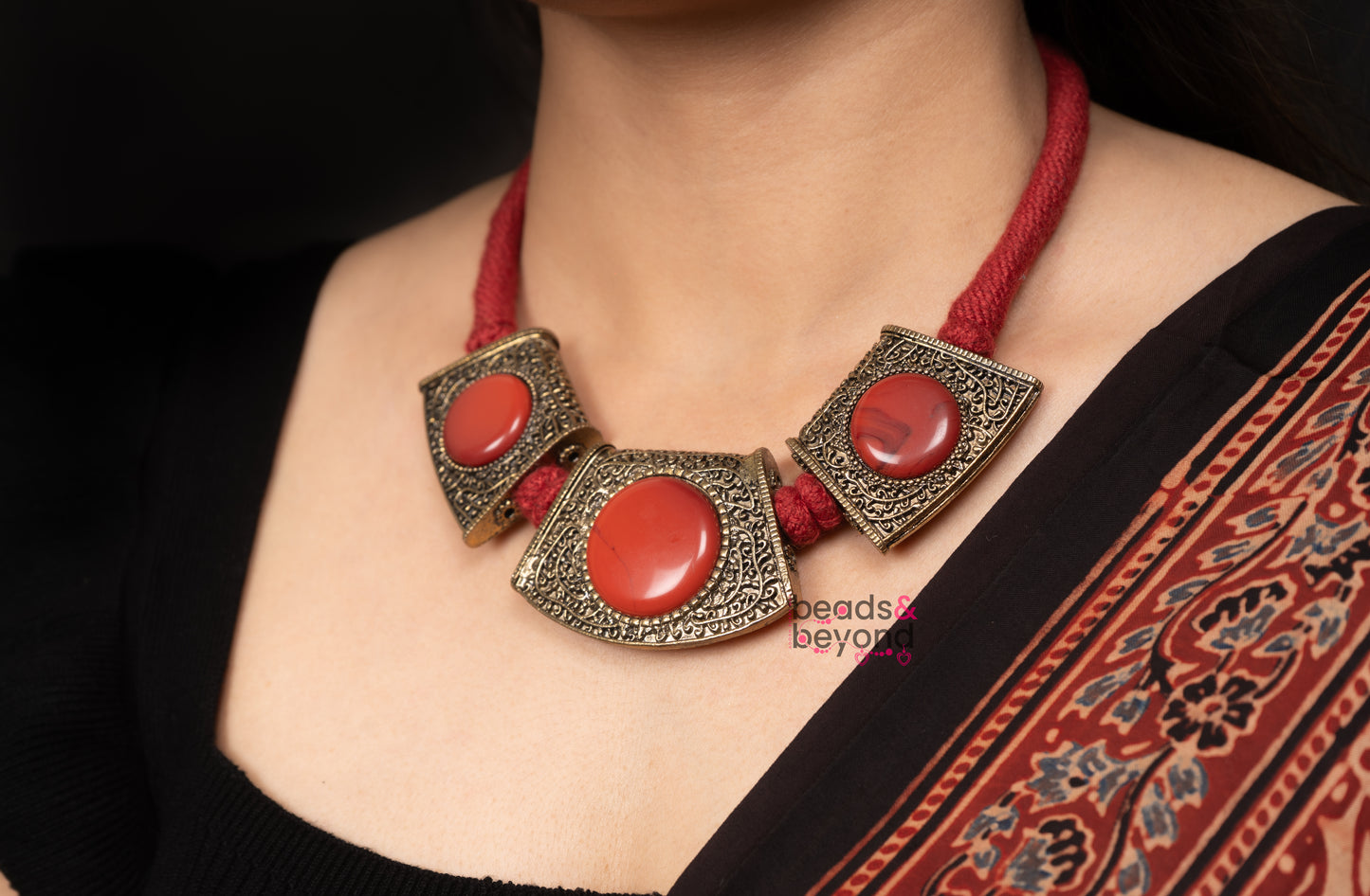 Padma Double side Necklace