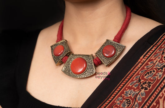Padma Double side Necklace