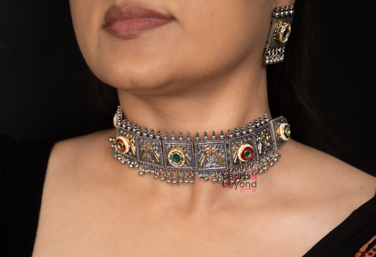Meenat Necklace with Earring