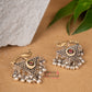 Peafowl Kundan Necklace with Earrings