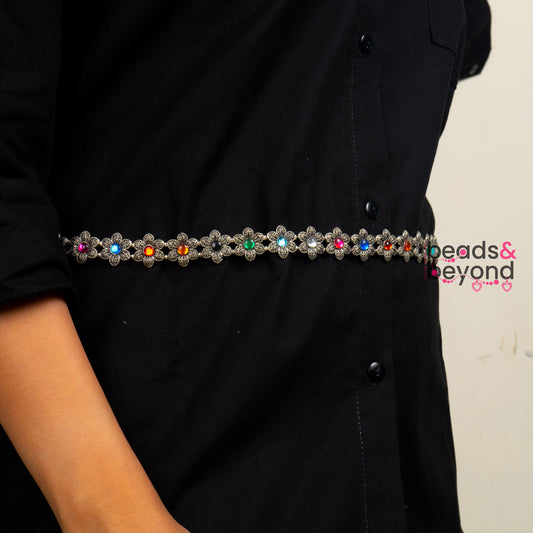 Multi colored Waist belt