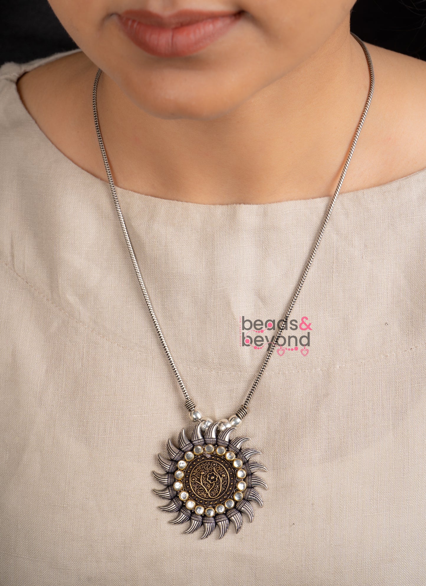 Surya Pendant Necklace
