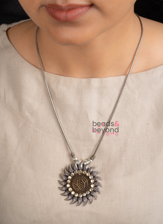 Surya Pendant Necklace