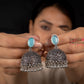 Girik Jhumka Earrings