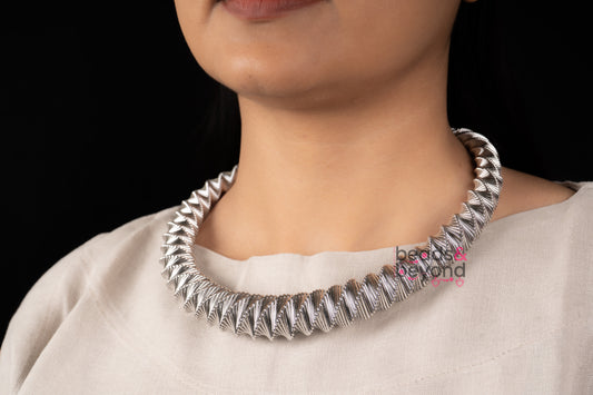 Spiral Hasli Necklace