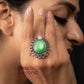 Oval Stone Ring - 6 colors