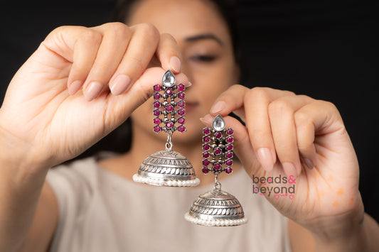 Motif Jhumka Earring