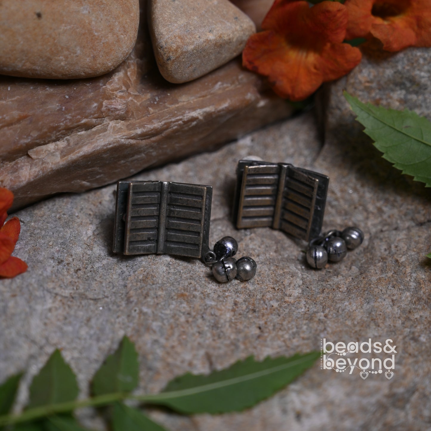 Open Book Earring