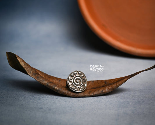 Spiral Embossed Ring